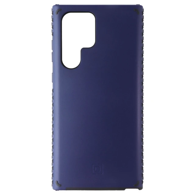 Alt view image 2 of 3 - Incipio Grip Series Hard Case for Samsung Galaxy S22 Ultra 5G - Midnight Navy