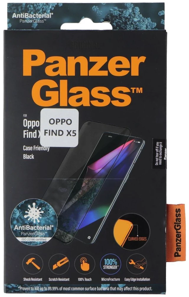 Main image of Panzer Glass Original Screen Protector for OPPO Find X5 - Clear