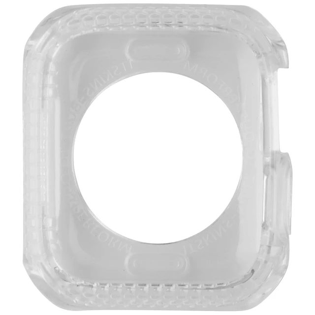 Alt view image 2 of 5 - ITSKINS Spectrum Case 2-Pack for Apple Watch SE 2nd/6/5/4 (44mm) - Clear & Smoke