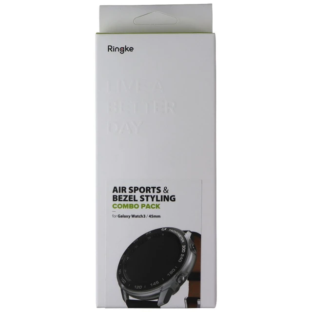 Main image of Ringke Air Sports Case & Bezel Styling for Galaxy Watch3 (45mm) - Matte Clear