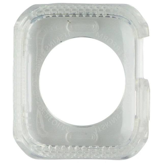 Alt view image 2 of 5 - ITSKINS Spectrum Case for Apple Watch Series 6 (44mm) - Pink & Clear (2 Pack)