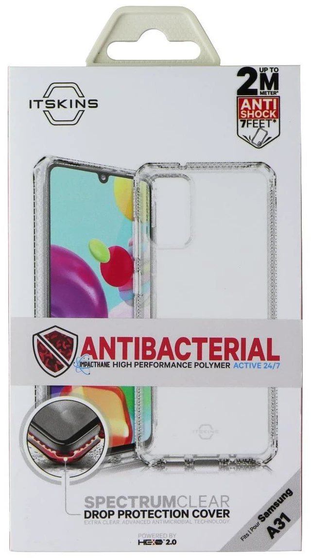Main image of ITSKINS Spectrum // Clear Series Case for Samsung Galaxy A31 - Transparent