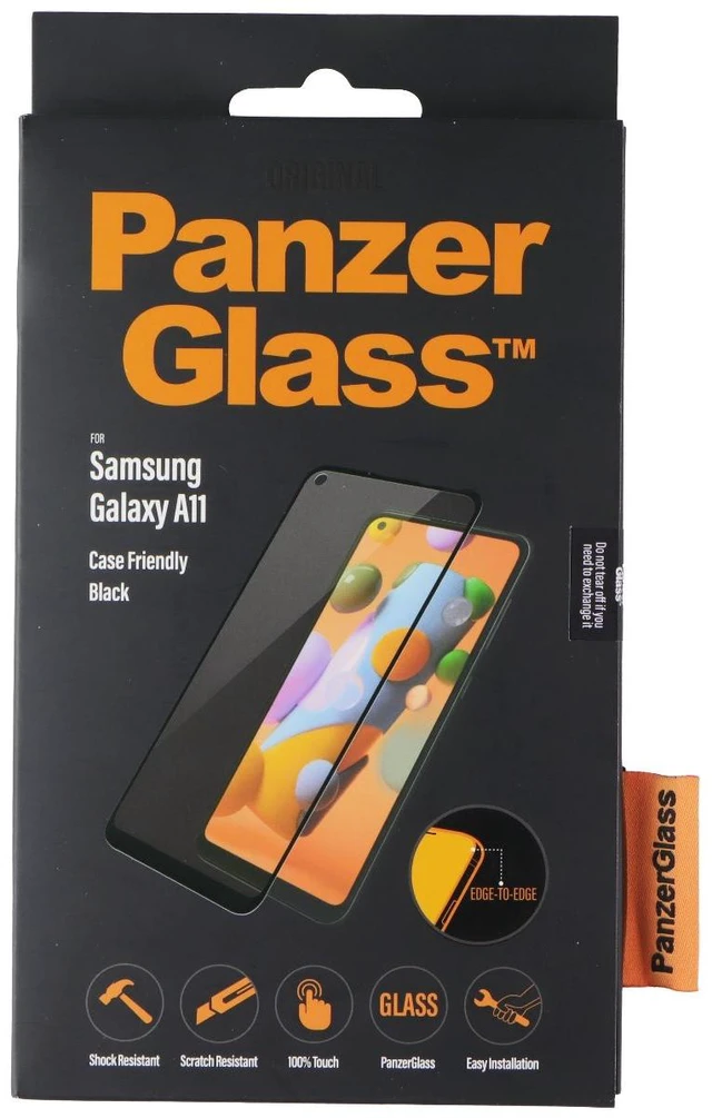 Main image of PanzerGlass Edge to Edge Screen Protector for Samsung Galaxy A11