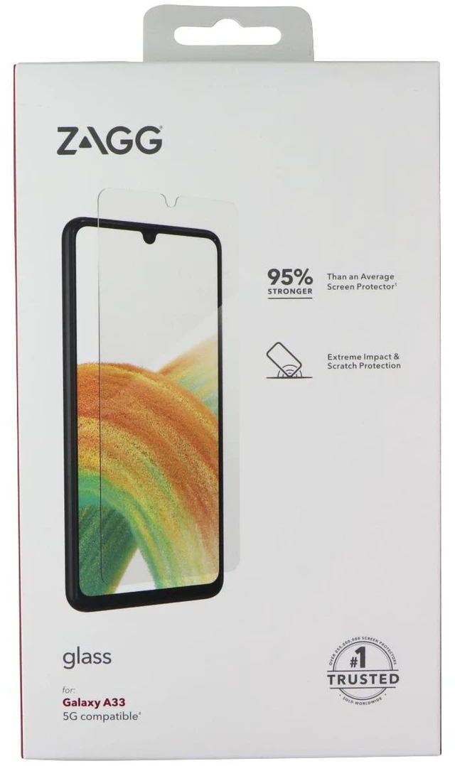 Main image of ZAGG Glass Screen Protector for Samsung Galaxy A33 5G