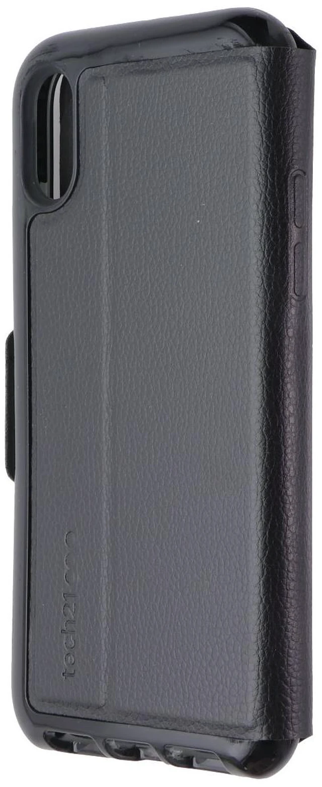 Main image of Tech21 EvoWallet Protective Folio Case for Apple iPhone X/XS - Black
