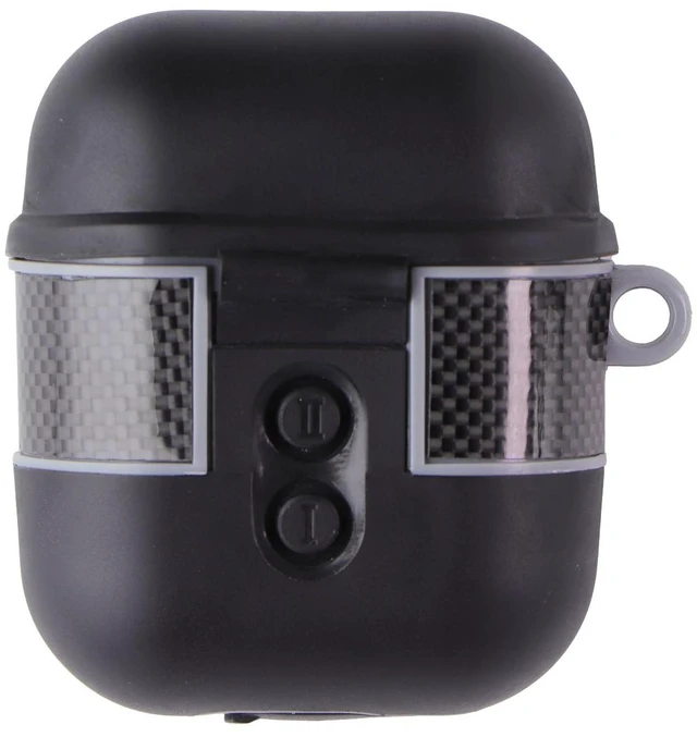 Alt view image 3 of 4 - Shellbox Rugged Waterproof Case for Apple AirPods Series 1/2 - Black