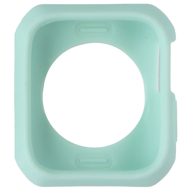 Alt view image 2 of 5 - ITSKINS Spectrum Bumper Case 2 Pack for Apple Watch 44mm - Light Green & Black