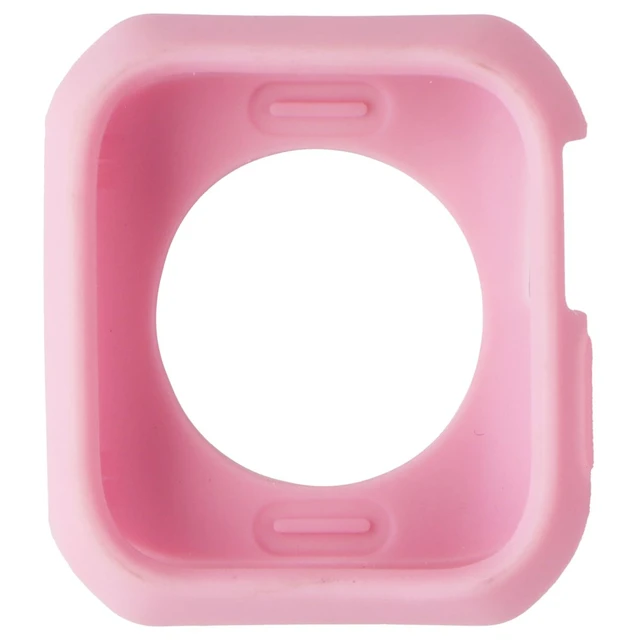 Alt view image 2 of 5 - ITSKINS Spectrum Bumper Case 2 Pack for Apple Watch 40mm - 1x Black/1x Pink