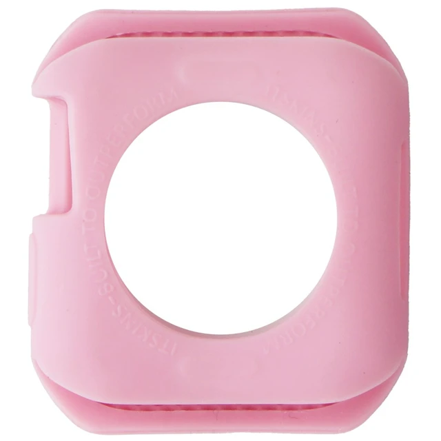 Alt view image 3 of 5 - ITSKINS Spectrum Bumper Case 2 Pack for Apple Watch 40mm - 1x Black/1x Pink