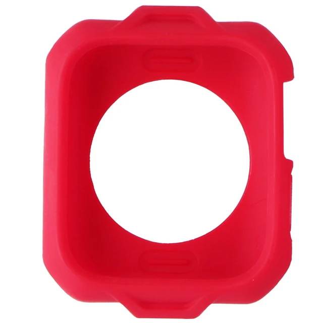 Alt view image 2 of 3 - ITSKINS Spectrum Bumper Case 2 Pack for Apple Watch 44mm (SE/6/5/4) - 2x Red