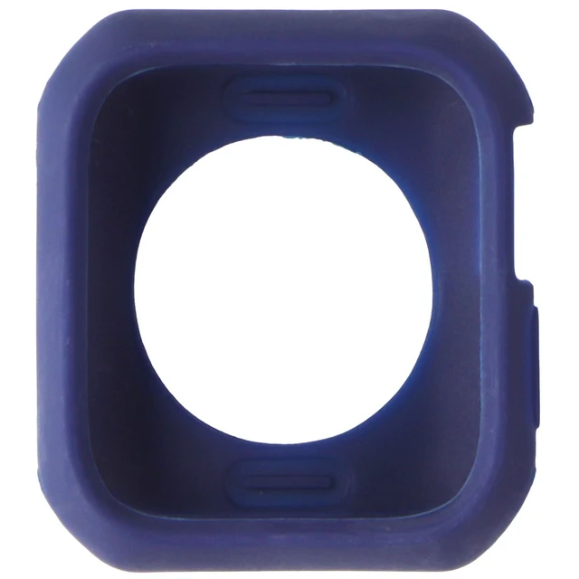Alt view image 2 of 5 - ITSKINS Bumper Case 2 Pack for Apple Watch 40mm (SE/6/5/4) - 1x Black/1x Blue