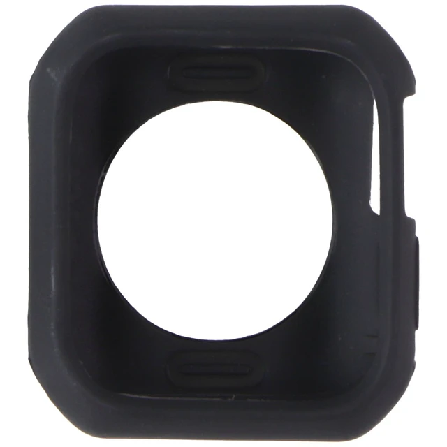 Alt view image 4 of 5 - ITSKINS Bumper Case 2 Pack for Apple Watch 40mm (SE/6/5/4) - 1x Black/1x Blue