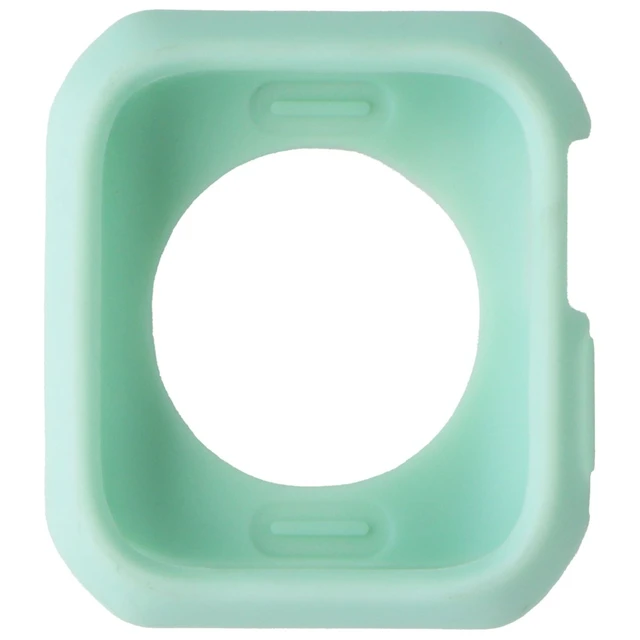 Alt view image 2 of 5 - ITSKINS Spectrum Bumper Case 2 Pack for Apple Watch 40mm - Light Green & Black