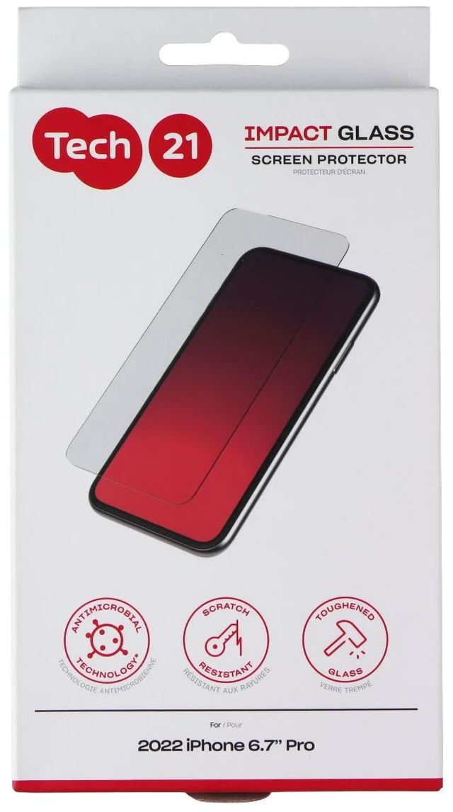 Main image of Tech21 Impact Glass Series Case for Apple iPhone 14 Pro Max - Clear