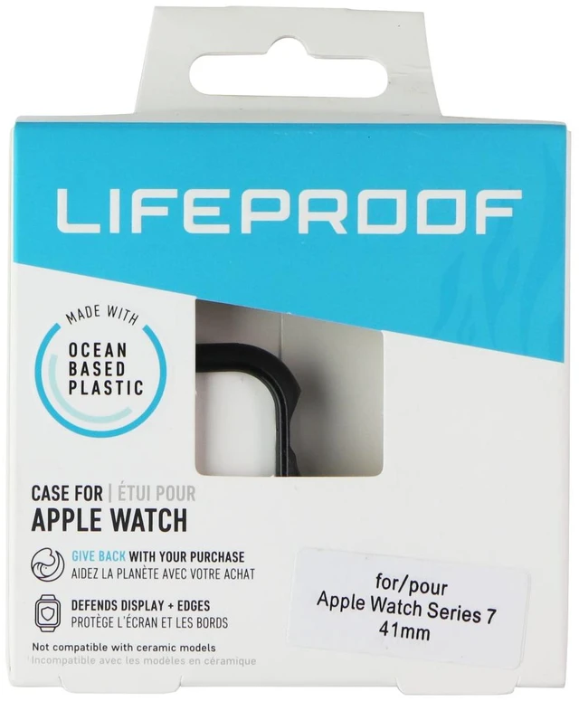 Main image of LifeProof Bumper Case for Apple Watch Series 7 (41mm) - Black