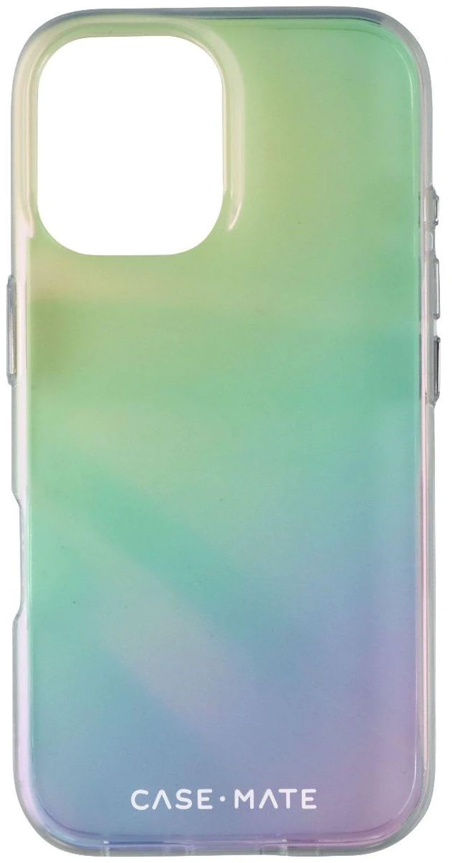 Alt view image 2 of 3 - Case-Mate Soap Bubble Case for Apple iPhone 16 Smartphone - Iridescent