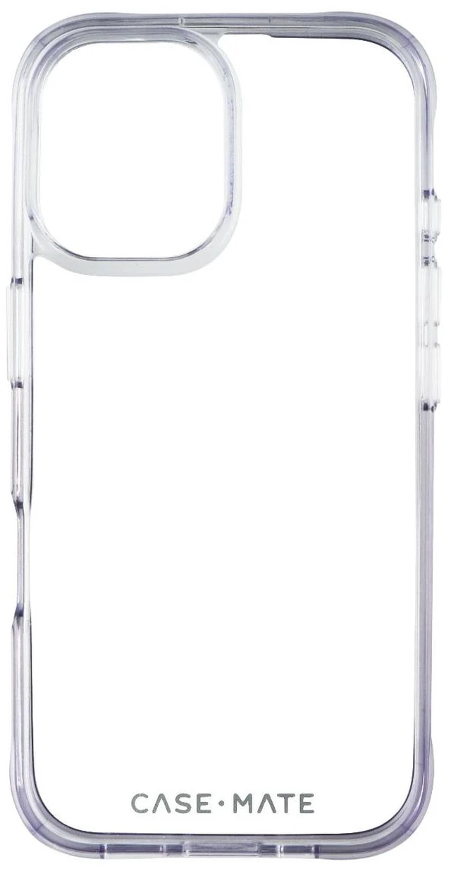 Alt view image 2 of 3 - Case-Mate Tough Clear Series Case for Apple iPhone 16 - Clear