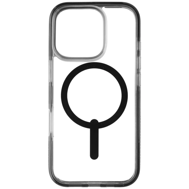 Alt view image 2 of 3 - ZAGG Santa Cruz Snap Case for MagSafe for Apple iPhone 16 Pro - Black / Clear