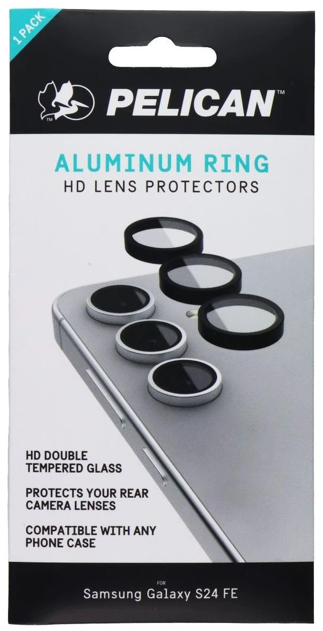 Main image of Pelican Aluminum Ring HD Lens Protectors for Samsung Galaxy S24 FE