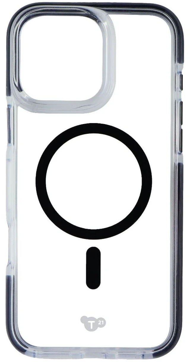 Alt view image 2 of 3 - Tech21 EvoCrystal Series Case for MagSafe for iPhone 16 Pro Max - Black