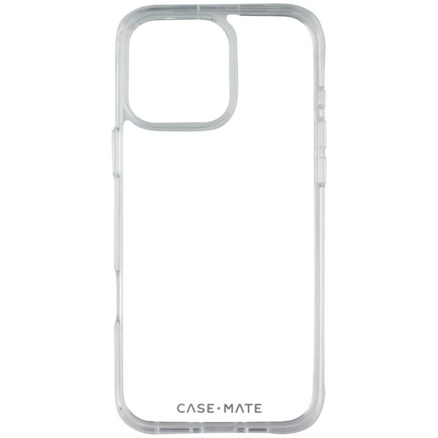 Alt view image 2 of 3 - Case-Mate Tough Clear Series Case for Apple iPhone 16 Pro Max - Clear