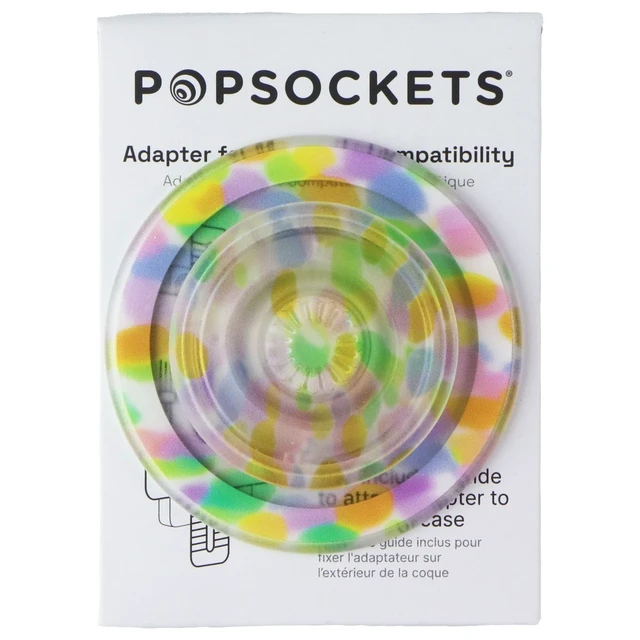 Alt view image 2 of 3 - PopSockets Magnetic Phone Grip & Stand for MagSafe - Rainbow Glass