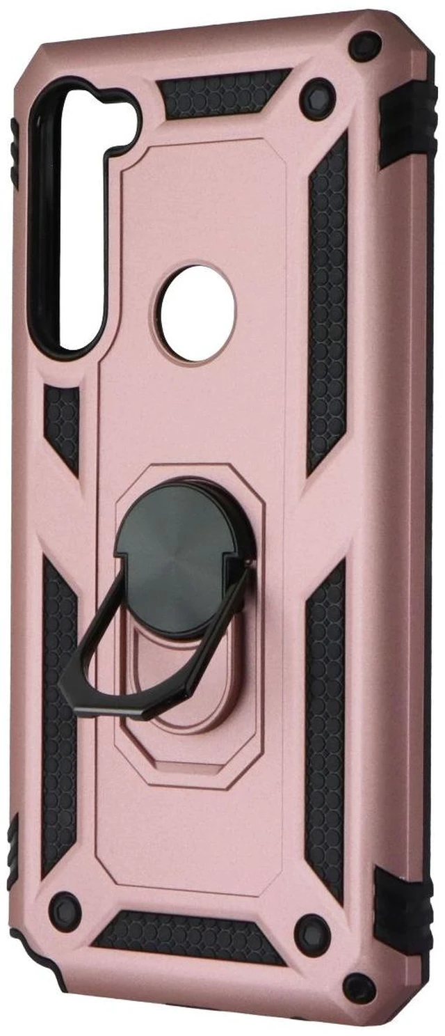 Main image of Mybat Premium Case w/ Ring Stand for Motorola Moto G Stylus - Rose Gold / Black