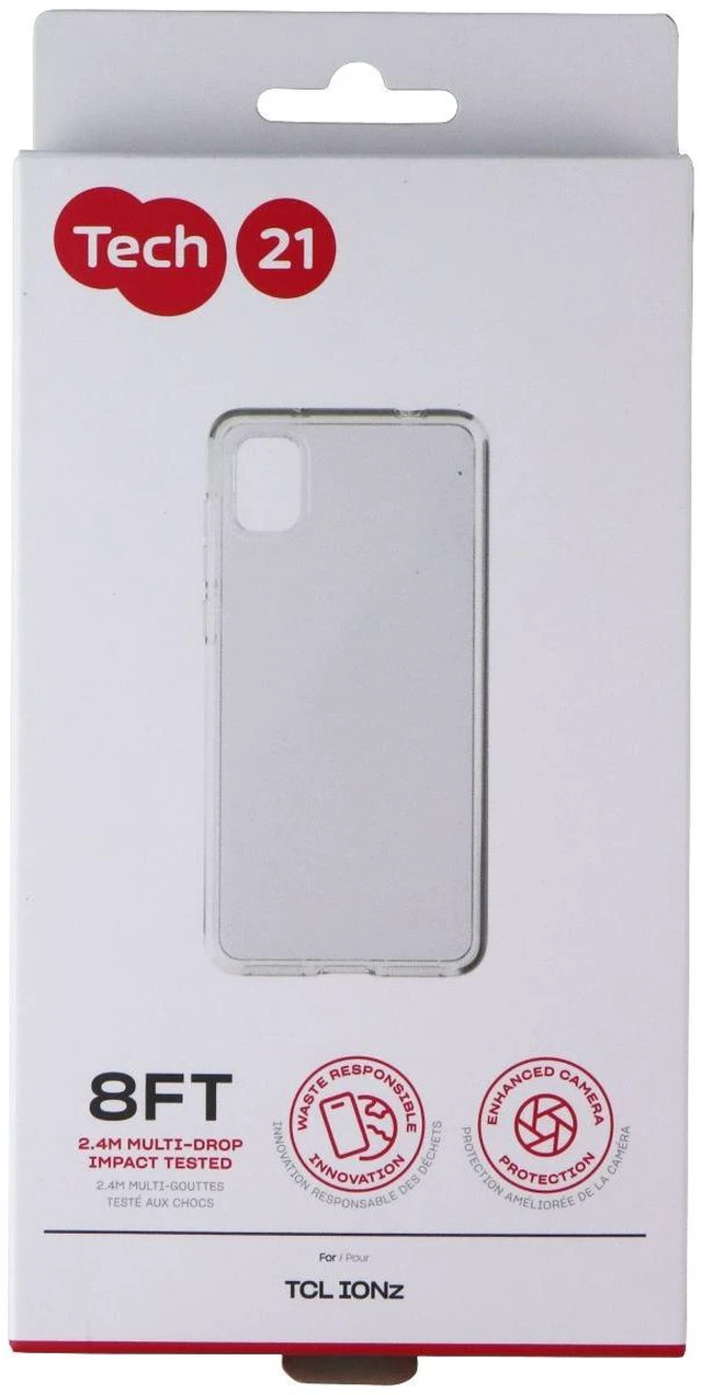 Main image of Tech21 EvoLite Series Case for TCL IONZ Smartphones - Transparent Clear
