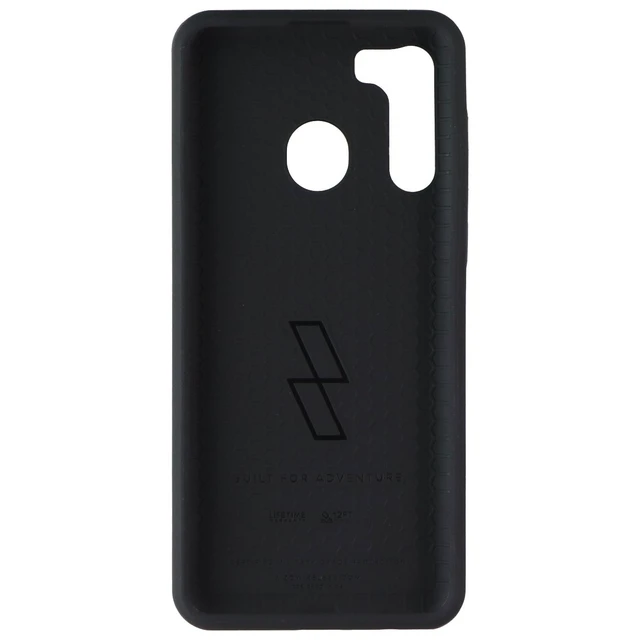 Alt view image 3 of 4 - ZIZO Division Series Case for Samsung Galaxy A21 - Saffiano Blush (Pink/Black)