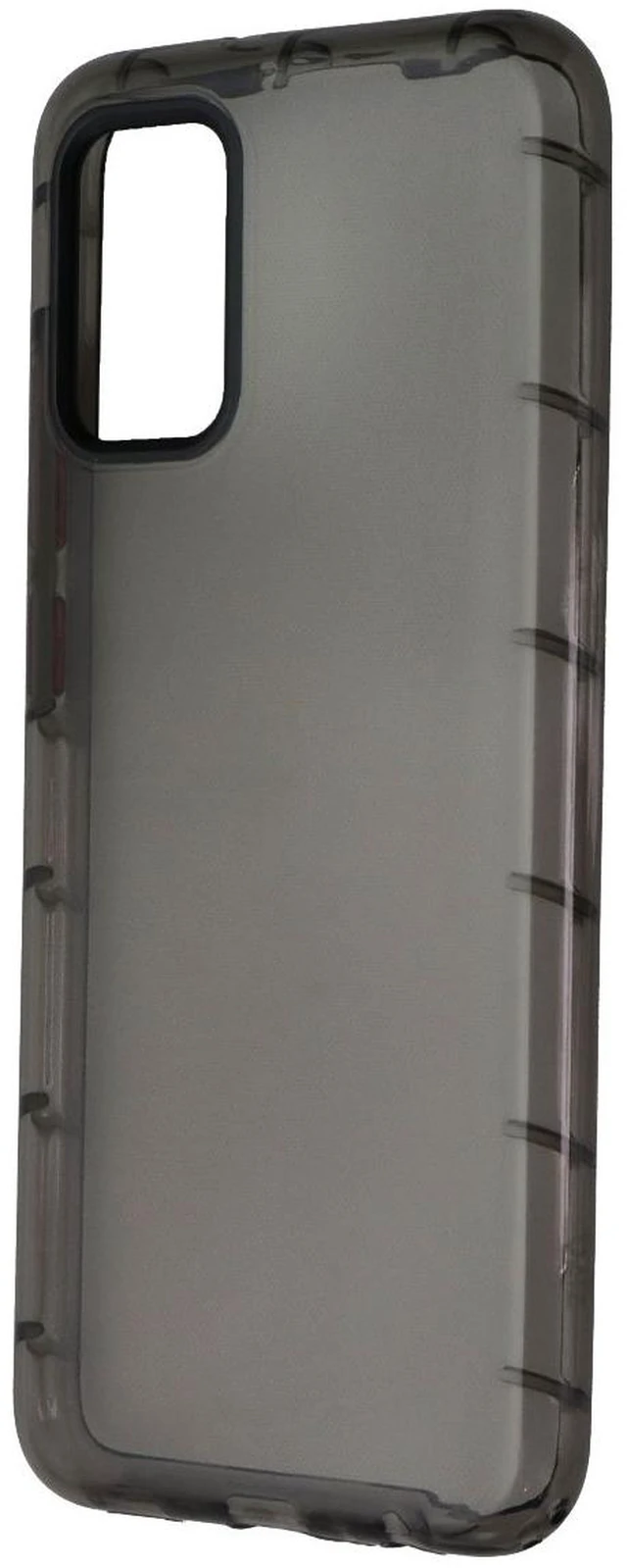 Main image of Zizo Surge Series Gel Case For Samsung Galaxy A02s - Smoke/Red