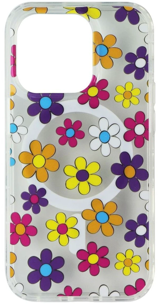 Alt view image 2 of 3 - MyBat Pro Mood Series Case for MagSafe for Apple iPhone 14 Pro - Multi Daisy