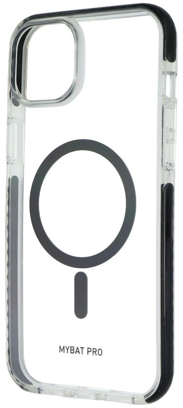 Main image of MyBat Pro Vivid Series Case for MagSafe for Apple iPhone 15 Plus - Black/Clear