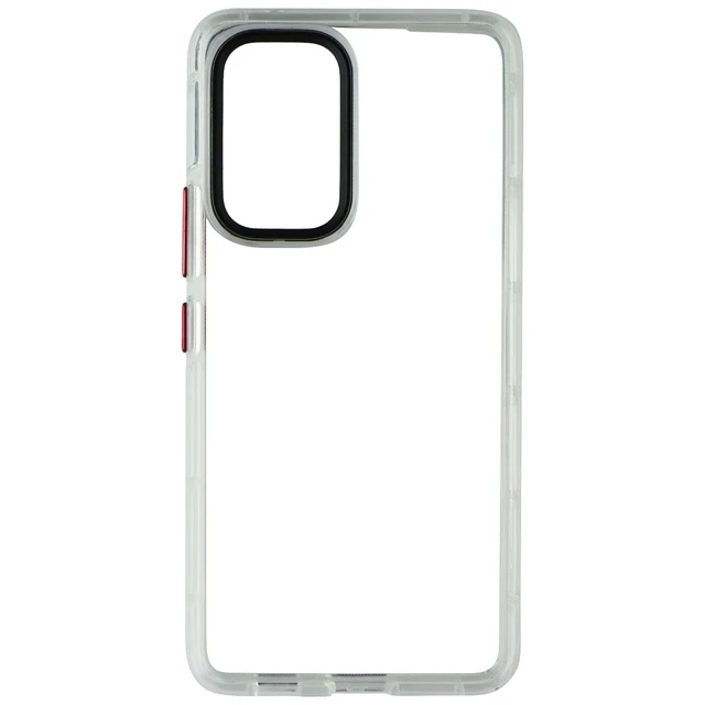 Alt view image 2 of 4 - ZIZO SURGE Series Case for Samsung Galaxy A53 (5G) - Clear / Red