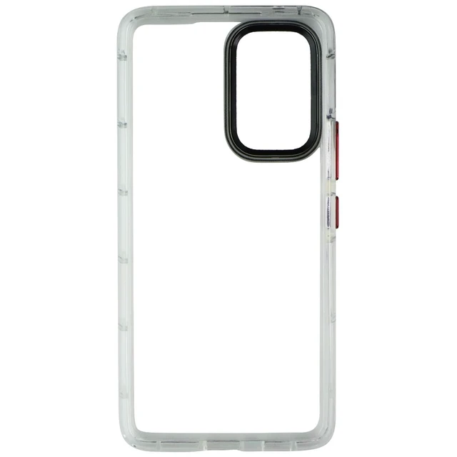Alt view image 3 of 4 - ZIZO SURGE Series Case for Samsung Galaxy A53 (5G) - Clear / Red