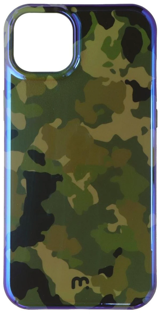 Alt view image 2 of 3 - MyBat Pro Chic Series Case for Apple iPhone 14 Plus - Iridescent Desert Camo