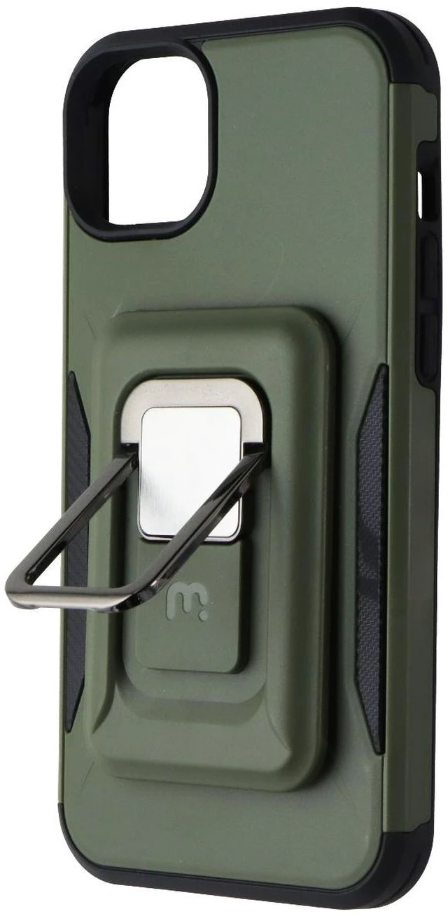 Main image of MyBat Pro Stealth Series Case with MagKick for Apple iPhone 14 Plus - Army Green