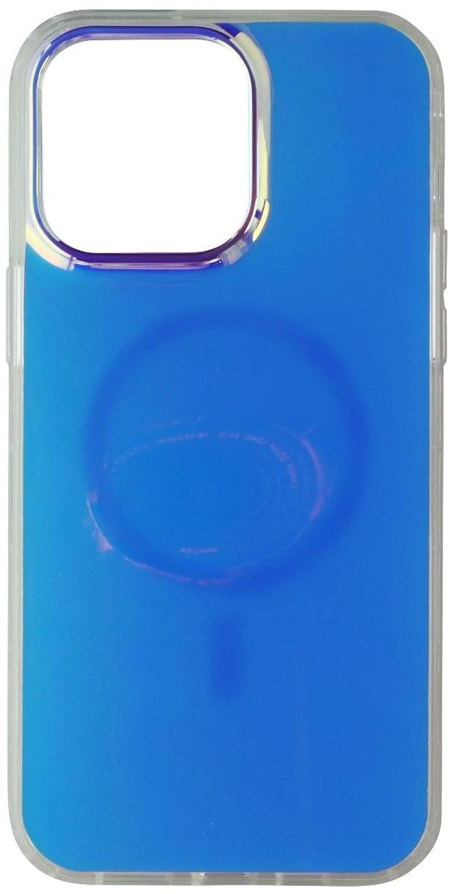 Alt view image 2 of 3 - Mybat Pro Mood Series Case for MagSafe for iPhone 14 Pro Max - Blue Reflection