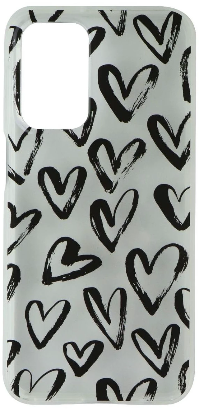 Alt view image 2 of 3 - Mybat Pro Mood Series Case for Samsung Galaxy A23 5G - Black Hearts