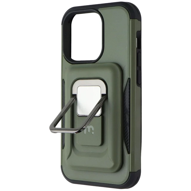 Main image of MyBat Pro Stealth Series Case with MagKick for Apple iPhone 14 Pro - Army Green