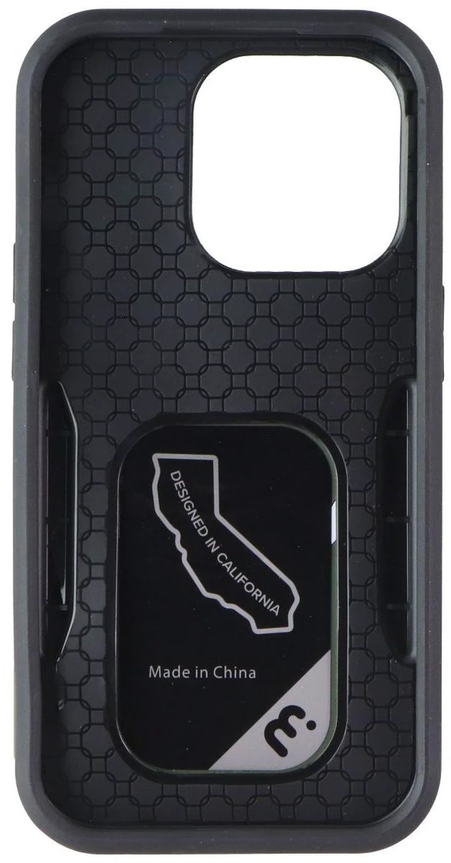 Alt view image 3 of 5 - MyBat Pro Stealth Series Case with MagKick for Apple iPhone 14 Pro - Army Green