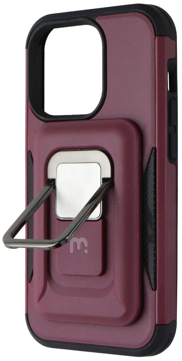Main image of MyBat Pro Stealth Series Case with MagKick for Apple iPhone 14 Pro - Plum