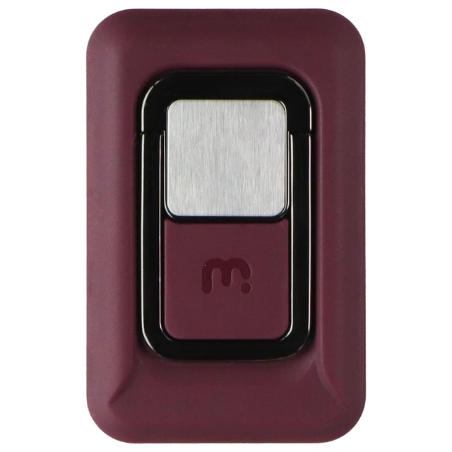 Alt view image 4 of 5 - MyBat Pro Stealth Series Case with MagKick for Apple iPhone 14 Pro - Plum