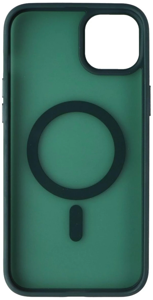 Alt view image 3 of 4 - MyBat Pro Hybrid Case for MagSafe for Apple iPhone 14 Plus - Green