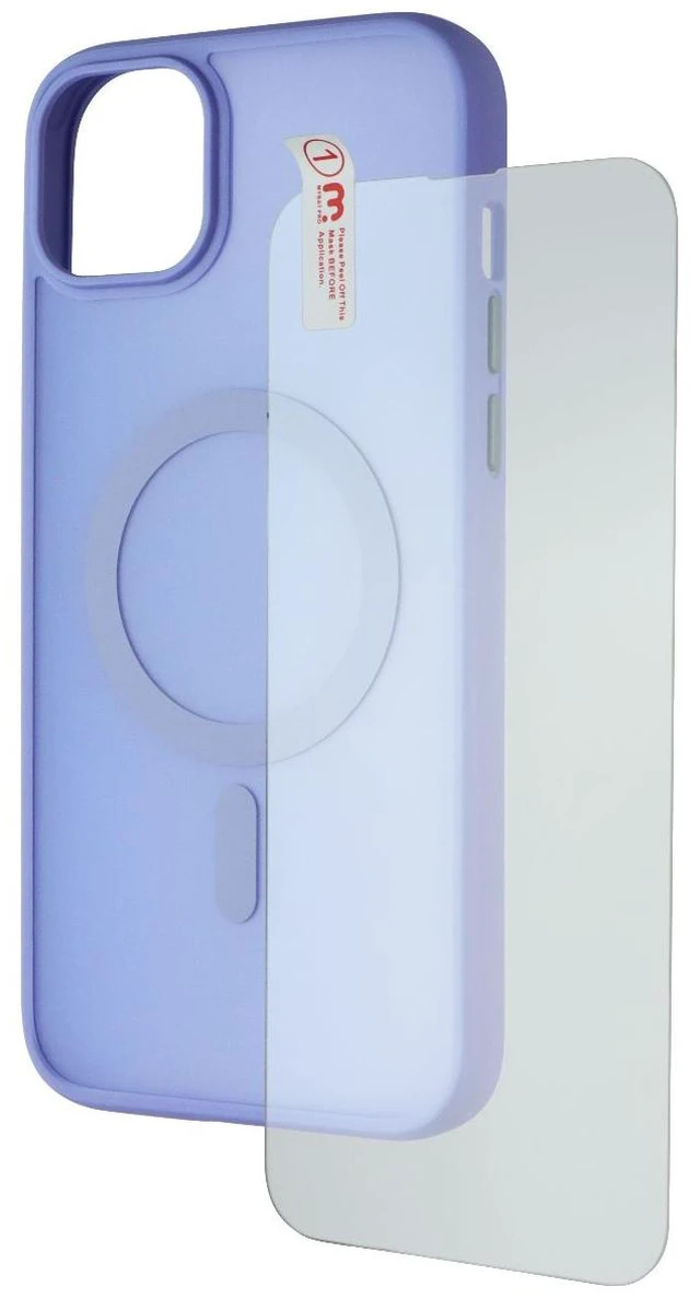 Main image of Mybat Pro Frosted Skin Feeling Case for MagSafe for iPhone 14 Plus - Blue
