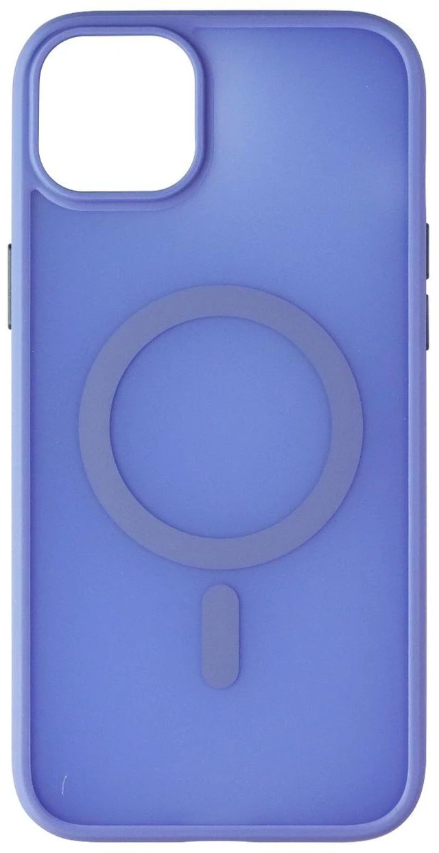 Alt view image 2 of 4 - Mybat Pro Frosted Skin Feeling Case for MagSafe for iPhone 14 Plus - Blue