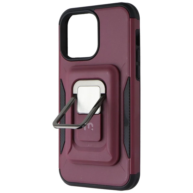 Main image of MyBat Pro Stealth Series Case with MagKick for Apple iPhone 14 Pro Max - Plum