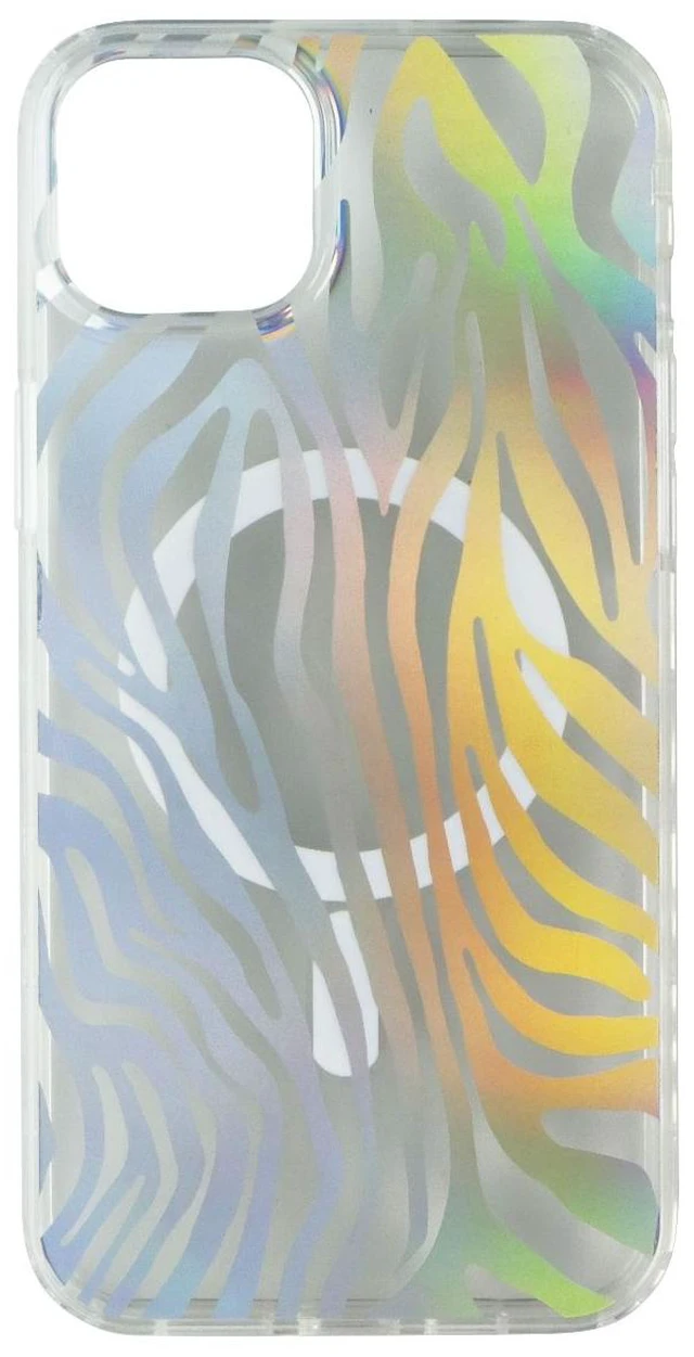 Alt view image 2 of 3 - MyBat Pro Mood Series Case for MagSafe for iPhone 14 Plus - Zebra