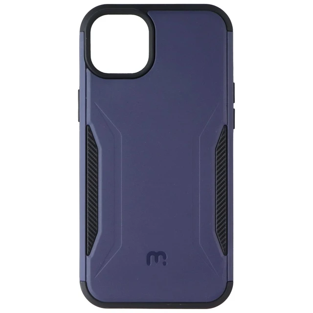 Alt view image 2 of 5 - MyBat Pro Stealth Series Case with MagKick for Apple iPhone 14 Plus - Blue