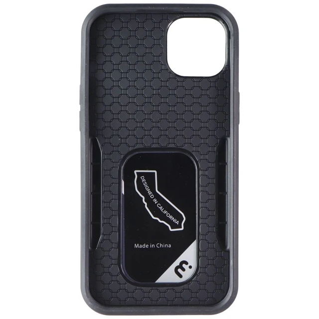 Alt view image 3 of 5 - MyBat Pro Stealth Series Case with MagKick for Apple iPhone 14 Plus - Blue