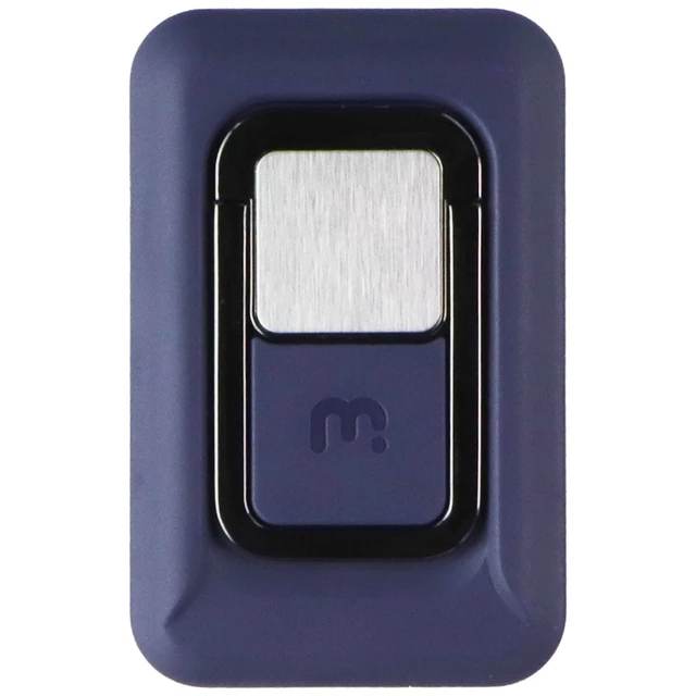 Alt view image 4 of 5 - MyBat Pro Stealth Series MagKick Case for Apple iPhone 14 Pro - Blue